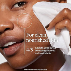 Neutrogena Makeup Remover Wipes, Daily Ultra-Soft Micellar Cleansing Wipes Gently Re-move Oil & Makeup with No Heavy Residue, formulated without alcohol & Made with Plant-Based Cloth, 25 Ct with Case
