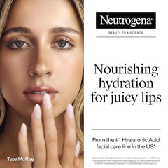 Neutrogena Hydro Boost Hyaluronic Acid Lip Balm,Nourishing Vitamin E Leaves Lips Feeling Hydrated,Sheer Pink Tinted Color with a Sweet Berry Flavor,Sheer Berry,0.5 oz,(Pack of 2)