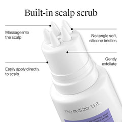 Neutrogena Hair Restore Triple Action Scalp Detox Cleanser, Triple Acid Scalp Detox & Clarifying Treatment to Remove Dead Skin Cells, Clear Scalp Buildup, Sulfate-Free, 8 fl. oz